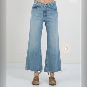 THE GREAT “The Rider” Wide Leg Jean - Field Wash Size 25